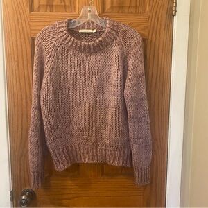 Women’s Italian Chiaramente Size S Mohair Blend Mauve Women's Sweater